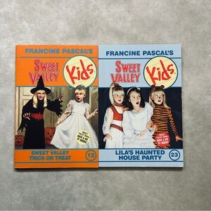 Vintage Sweet Valley Kids 12, 23 Francine Pascal Fiction Paperback Books